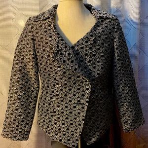 Black and White Blazer